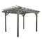 Highwood Usa Bodhi 10 x 12 Poly Outdoor Pergola Gazebo AD-PGLA1012-CGE - alternate 1